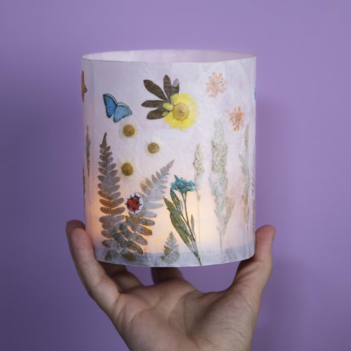 PlayMonster Craft-Tastic Nature Lantern - Nature DIY Craft Kit - Outdoor Crafting Fun - Bring Nature Inside - Comes with Material to Make Lantern PlayMonster