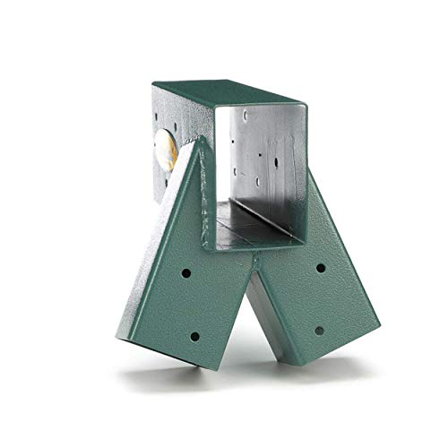 Eastern Jungle Gym Easy 1-2-3 A-Frame Swing Set Bracket Heavy Duty for EZ, Simple Install - DIY Swing Set Parts Green - WoodArtSupply