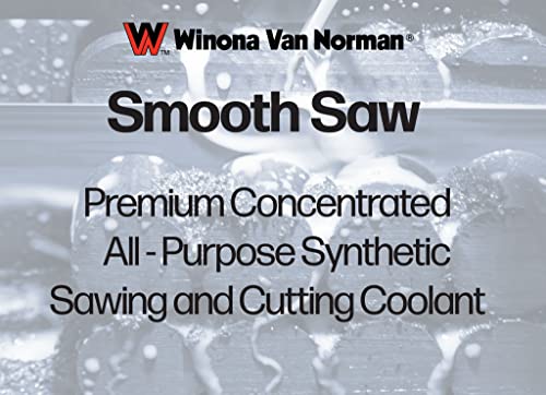 Smooth Saw - General Purpose Concentrated Cutting and Sawing Coolant - Advanced Semisynthetic Fluid (1 Gallon) - WoodArtSupply