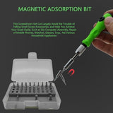 SOWINOS Mini Screwdriver Set, Small Screwdriver Set, 30 Precision Screwdrivers Bit Including Torx Triangle Heads and a Case, Repair Tools Kit for SOWINOS