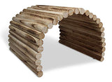 Flexible Wood Hideout - Extra Large - House, Tunnel, Ramp, Bridge, Tube for Guinea Pigs, Ferrets, Hedgehogs, Chinchillas, Small Rabbits, and Other Pulse Brands
