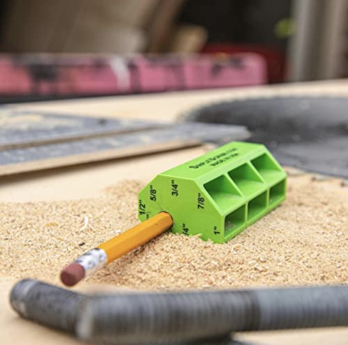 Simple Scribe Scribing Tool for Woodworking, Carpentry Tool Ideal for Cabinets, Countertops, Flooring, and Paneling, Multipurpose Pencil Scribe Tool Simple Houseware