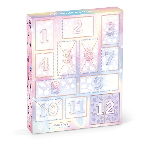 Craft-tastic – 12 Days of DIY Charm Jewelry – Count Down to Fun with 12 Days of Puffy Charm DIY Surprises Bracelets, Rings, Hair Charms, Earrings, Craft-tastic