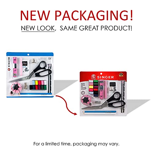 SINGER 01512 Beginner's Sewing Kit, 130 pieces SINGER