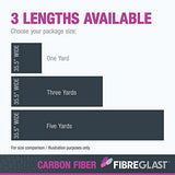 Fibre Glast Ultra Lightweight Carbon Graphite Veil Cloth – Sheer Sandable Surface Fabric Coat for Air, Car, Auto, Boat & Marine Repairs –Epoxy-Resin Fibre Glast