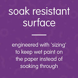 Colorations Art Paper, 9" x 12" Painting & Craft Paper, Finger Paints, Watercolor, Tempera, Drawing, Art Room & Homeschool Crafts 100 sheets Colorations