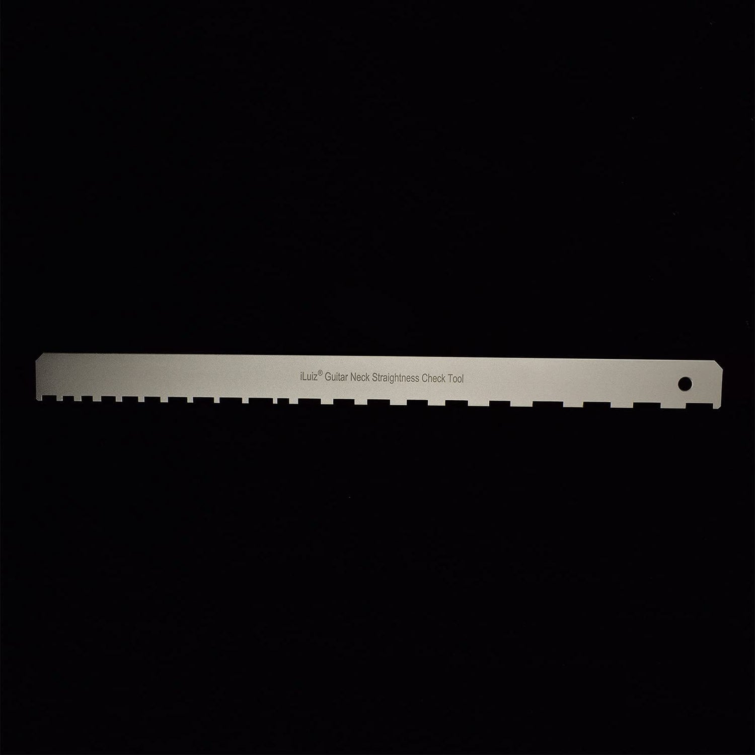 iLuiz Guitar Neck Notched Straight Edge Luthiers Tool for Gibson Fender and Most of Guitar Fretboard and Frets iLuiz