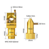 Cloudray K Series Whole Set Incl Head and Mirror Mounts With Focus Lens D20 FL50.8 Mo Mirrors for 2030 4060 k40 Laser engraving Cutting Machine Cloudray