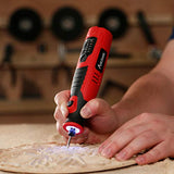 AVID POWER Cordless Rotary Tool 2.0 Ah 8V Rechargeable Rotary Tool, 4 Front LED Lights, 5 Speeds, 60 Pcs Rotary Tool Accessories with Bag for AVID POWER
