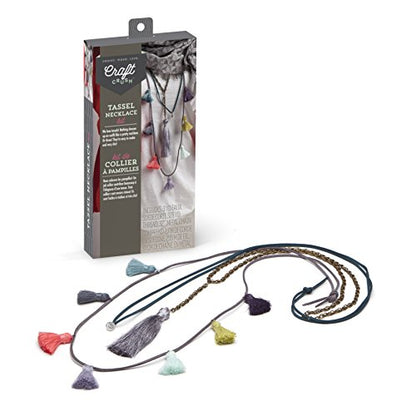 Craft Crush Tassel Necklace Kit - WoodArtSupply