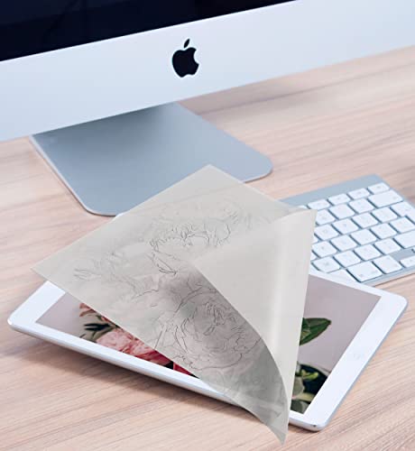 MyArtscape Tracing Paper Pad - 33lb - 9" x 12" - 150 Transparent Sheets - Artist Quality - High Transparency - Professional Art Supplies MyArtscape