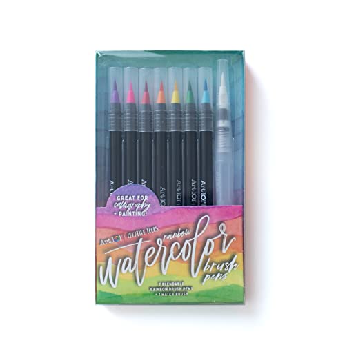 Art 101 Creative Tools Brush Pens, Assorted, 8 Pens/Pack, 3 Packs/Carton (73024) Art 101 USA
