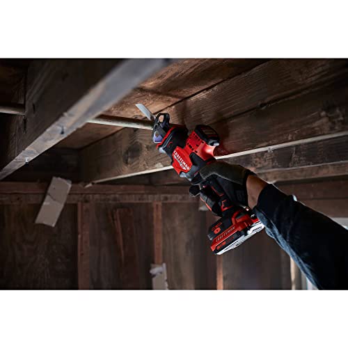 CRAFTSMAN V20 Cordless Reciprocating Saw, 2,800 SPM, Bare Tool Only (CMCS340B)