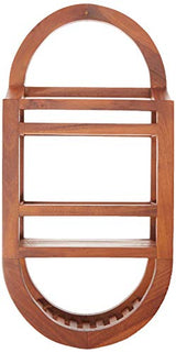 Bare Decor BARE-AX4508 Teak Shower Caddie Storage Organizer, 24" Bare Decor