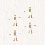 Exceart Wooden Pegs Wooden Pegs Peg Doll Supplies 4PCS Unfinished Wood Doll Shapeable Educational Crafts Toys Desktop Decoration for Kids DIY EXCEART