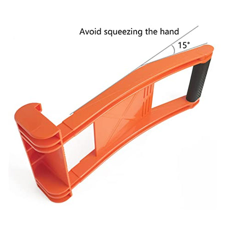 2 Pcs Carrier Drywall Tools ABS Plastic Panel Carrier Drywall Lift for Plywood Sheetrock Panels Glass Board AQRICHFOX