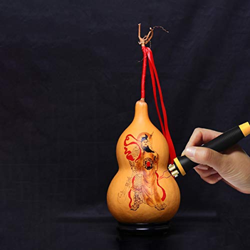 9pcs Wood Burner Pyrography Pen Wood Burner Tips Wood Burning Wood Walnut Hollow Wood Burning Tips Wood Burning Letter Tips Wire Burner Leather kit Milisten