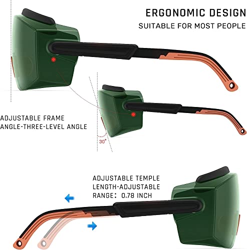 Bantida Laser Safety Glasses,IPL 200nm-2000nm Eyewear Protective Over Glasses For Laser Hair Removal,Welding Bantida
