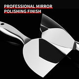 Putty Knife Set,4 PCS 2",3",4",6" One Piece Premium Polished All-Stainless Steel Scraper Tool for Drywall Finishing,Professional Grade Putty Blade SUMED