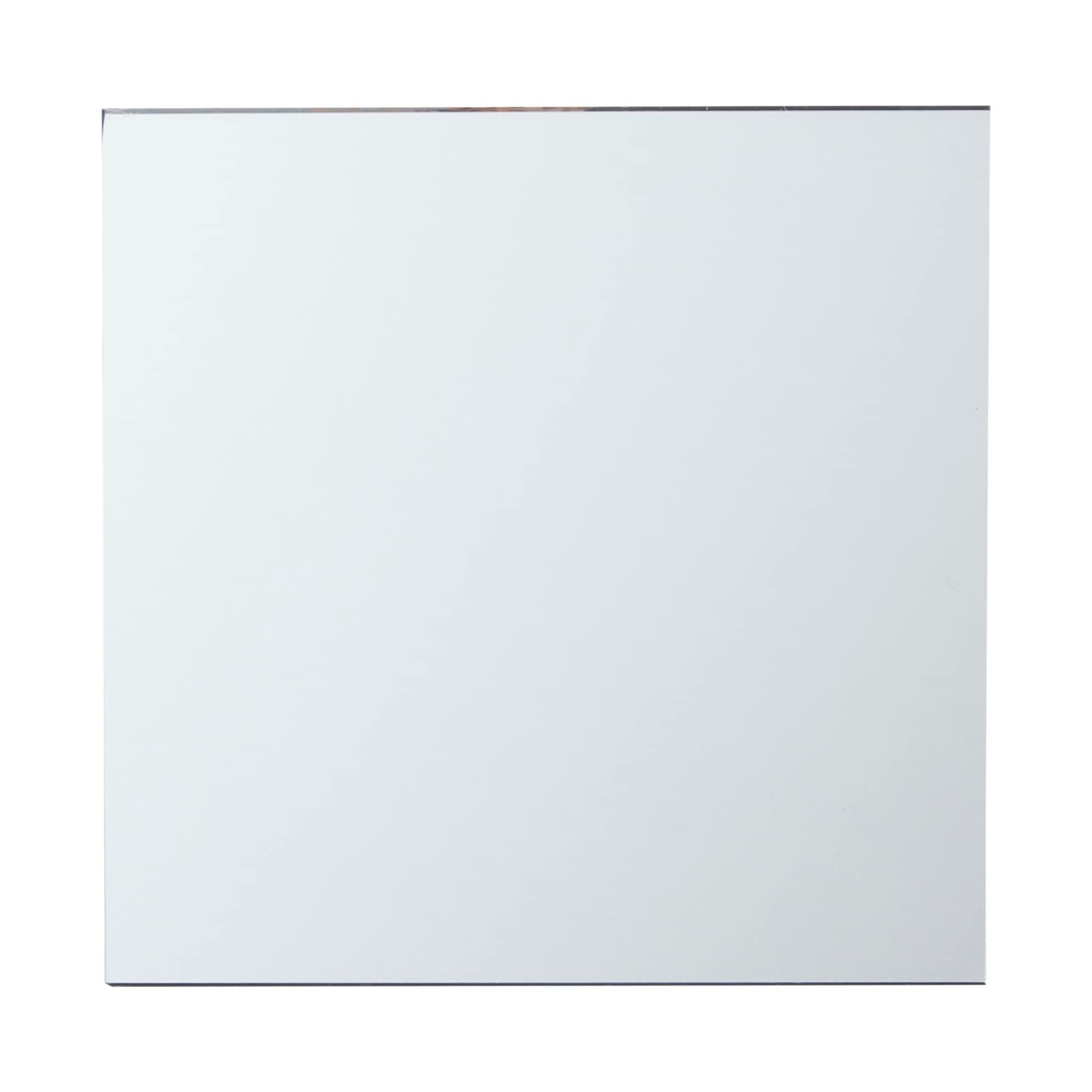 50 Pack Square Glass Mirror Tiles, 4 Inch Panels for Crafts, Centerpieces, DIY Home Decor - WoodArtSupply