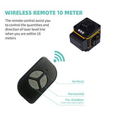 16 Lines 4D Laser Level Self-Leveling 4x360 Horizontal & Vertical Cross line Rechargeable line Laser Green Beam Magnetic Lifting Base for Indoor YSJOMJHYS