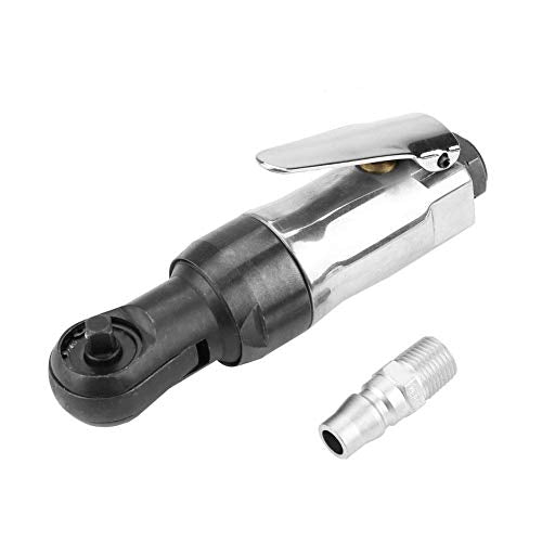 Jadeshay Professional 3/8" Square Drive Pneumatic Air Ratchet Wrench, Compact Powerful and Easy to Use Tool for Machinery, Automotive, Shipbuilding Jadeshay
