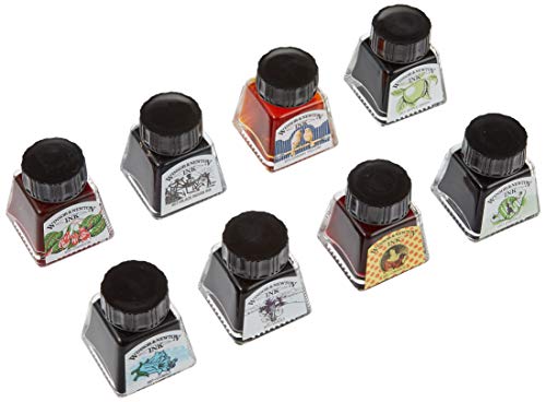 Winsor & Newton Drawing Ink, 14ml, 8 Colors Set - WoodArtSupply