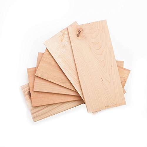 Wildwood Grilling - 5x11" 6 Grilling Plank Variety Pack Wood Fire Grilling Co.