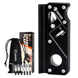 Saker Chamfer Plane-Woodworking Edge Corner Flattening Tool with Auxiliary Locator,Hand Chamfering Planer Suitable for Quick Edge Trimming of Wood Saker