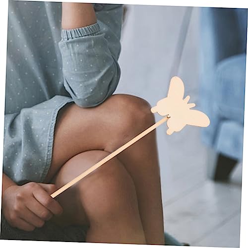 Operitacx 8pcs Wand Unfinished Fairy Wands DIY Fairy Wand Princess Wand Unfinished Fairy Sticks Princess Crafts Kid Toys for Girls Fairy Wands for Operitacx