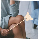 Operitacx 8pcs Wand Unfinished Fairy Wands DIY Fairy Wand Princess Wand Unfinished Fairy Sticks Princess Crafts Kid Toys for Girls Fairy Wands for Operitacx