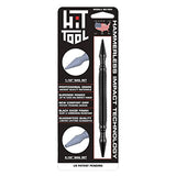 HIT Tool 2-in-1 Spring Loaded Nail Set Tool - 1/32" & 2/32" Combination Nail Set and Punch Hammerless Spring Tool HIT Tool