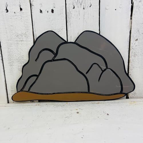 Lion's Den, VBS Shape, Sunday School Craft, Unfinished Cutout, Wooden Shape, Paintable Wooden MDF, Build-A-Cross Build-A-Cross