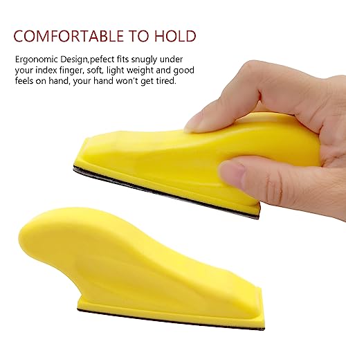 Mini Sander for Small Projects Plus One Roll of 600 Grit Hook and Loop Sandpaper (1''x20'), Micro Sander Sanding Tool Kit for Detail Sanding, DIY YGFRSTO