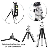 Laser Level line tool, Qooltek Multipurpose Cross Line Laser Adjusted Standard and Metric Rulers for hanging picture with Metal Tripod Stand and Qooltek