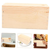 Anneome Box Box Pull Out Wooden Box Retro Decor Large Storage Bins Trinket Case Tray Decor Jewlery Trays Sundries Storage Case Decorative Boxes Anneome