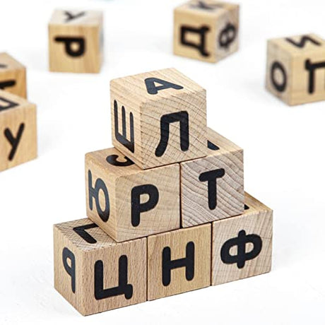 HOZEON 500 PCS 1/2 Inch Wooden Cubes, Natural Unfinished Wood Blocks, Small Wood Square Blocks for Crafts, Painting, Puzzle Making, Decorating, DIY HOZEON