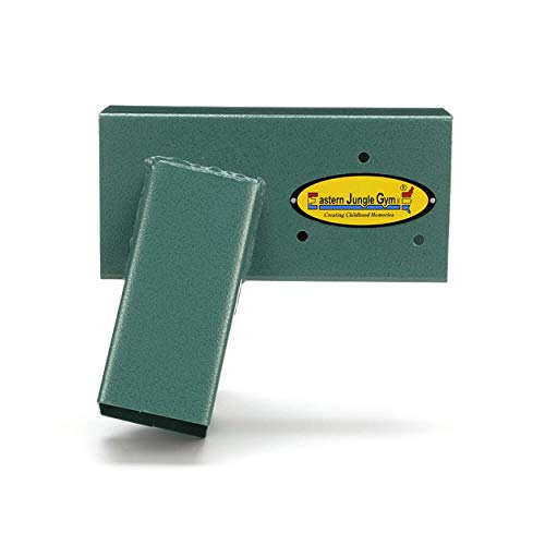 Eastern Jungle Gym Easy 1-2-3 A-Frame Swing Set Bracket Heavy Duty for EZ, Simple Install - DIY Swing Set Parts Green - WoodArtSupply