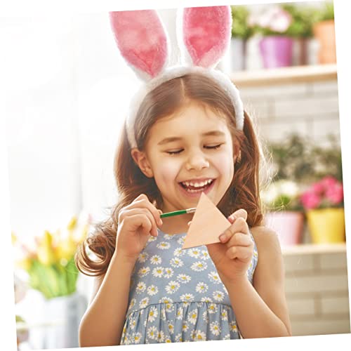 VILLFUL 60pcs Triangular Wood Chips Wooden Shapes for Crafts Unfinished Wooden Triangular Slices Triangles Wood Shapes Wooden Gift Tag Unfinished VILLFUL