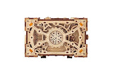 Wood Trick Enigma Chest 3D Puzzle Box - Challenging Wooden Mechanical Model Kit for Adults and Kids Wood Trick