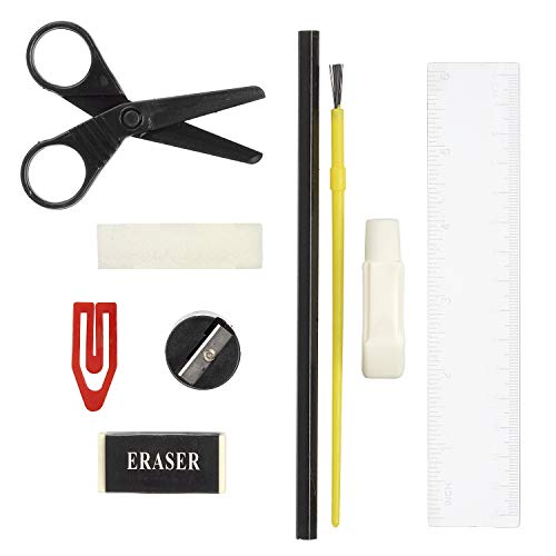 Darice 120-Piece Deluxe Art Set – Art Supplies for Drawing, Painting and More in a Plastic Case - Makes a Great Gift for Children and Adults Darice