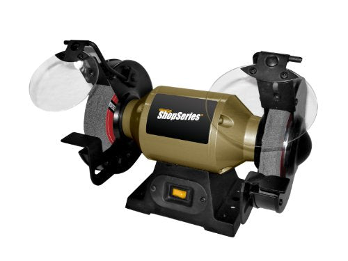 Rockwell ShopSeries RK7867 6-Inch Bench Grinder Brown - WoodArtSupply