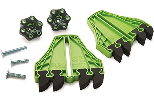 BOW Products FencePRO FP4 - Featherboard for Table Saws - EVA Feathers that Reduce Kickback - For Use on Fences for Table, Router or Band Saws - BOW Products