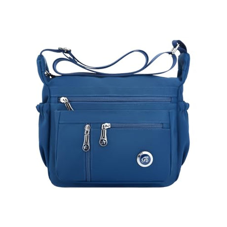 Fabuxry Purses and Shoulder Handbags for Women Crossbody Bag Messenger Bags (Navy) Fabuxry