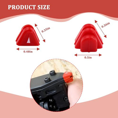 Replacement Milwaukee No Mar Pad Nose cushion no mar tip 42-38-0009 Fit for Milwaukee PIN Nailer 2540-20 And Milwaukee 23 Gauge Compact Cordless Pin - WoodArtSupply