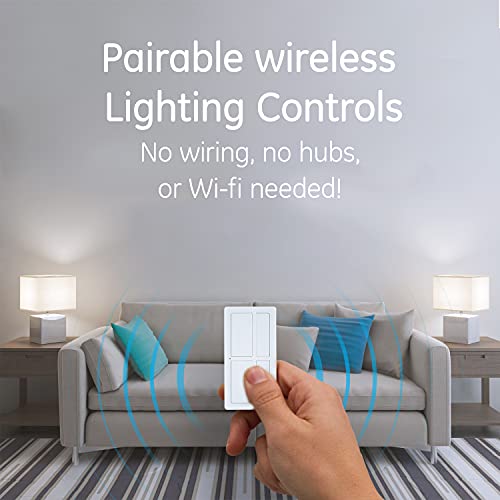 mySelectSmart 59315 GE Wireless Lighting Control, Activated, 1-Polarized Outlet, detects 20ft, 150ft. Signal Range, 3pc Multipack of 36235, Motion mySelectSmart