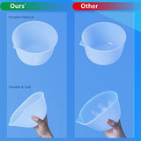 Silicone Resin Measuring Cups Tool Kit- 600ml/20oz Resin Mixing Cups, 2Pcs 100ml Measuring Cups, Silicone Stir Sticks, Resin Mixing Kit for Epoxy Demorex