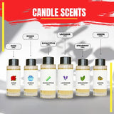 kid labsters - DIY Candle Making Kit for Adults & Kids - Beginner Soy Candle Making kit Includes Soy Wax, Scents, Wicks, Dyes, Tins, Melting Pot to kid labsters