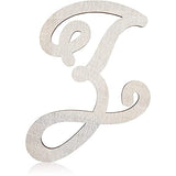 13-Inch Unfinished Wooden Monogram Letter Z, Rustic-Style Home Decor, Paintable Wood Alphabet Letters for Custom Signs, Party Decorations, Crafting Bright Creations