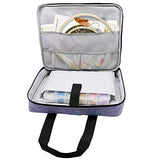ATTERET Full Range Embroidery and Cross Stitch Starter Kit with Premium Storage Organizer Bag, Includes 99 DMC Coded Cotton Threads, 9 Metallic ATTERET